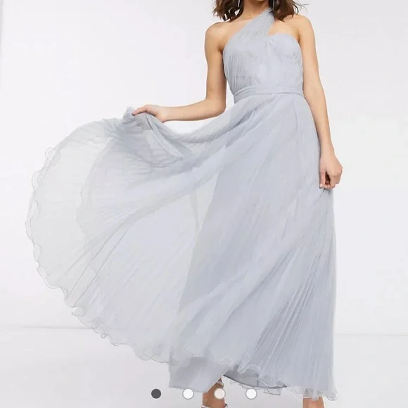 ASOS | Dresses | Asos One Shoulder Tulle Wired Hem Dress In Light Blue | Poshmark ASOS | Dresses | Asos One Shoulder Tulle Wired Hem Dress In Light Blue | Poshmark